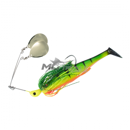 Spin Wright Beast Twin Spin Spinnerbait x Irukandji Lure