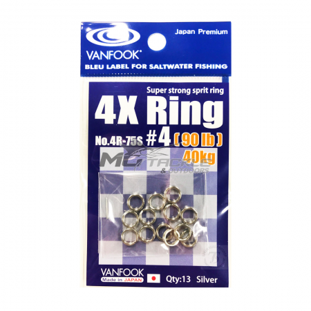 Vanfook 4R-75S 4X Split Ring