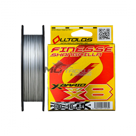 XBraid Olltolos PE WX8 - Finesse Shangrilla Braided Line