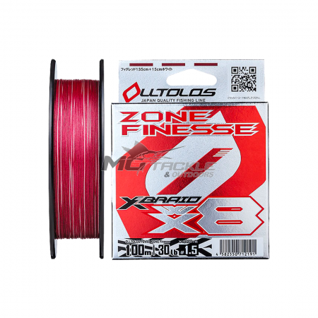 XBraid Olltolos PE WX8 - Zone Finesse Braided Line
