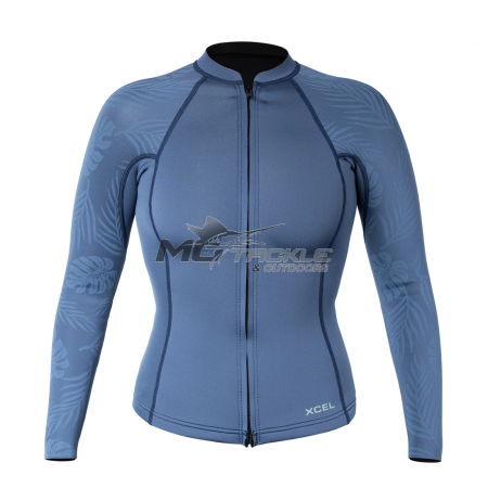 Xcel Womens Axis 1.5/1mm Front Zip Long Sleeve Jacket