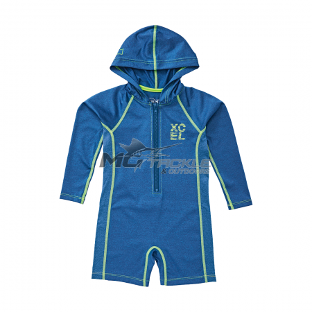 Xcel Toddler Long Sleeve Front Zip Hooded Springsuit