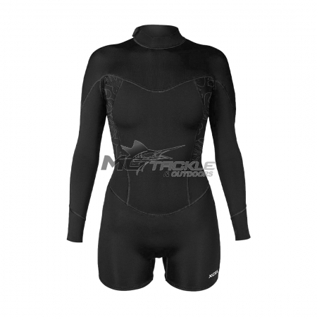 Xcel Womens Axis Back Zip Boy Short 2mm Long Sleeve Springsuit