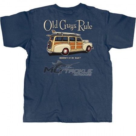 Old Guys Rule Woodnt It Be Nice Tee