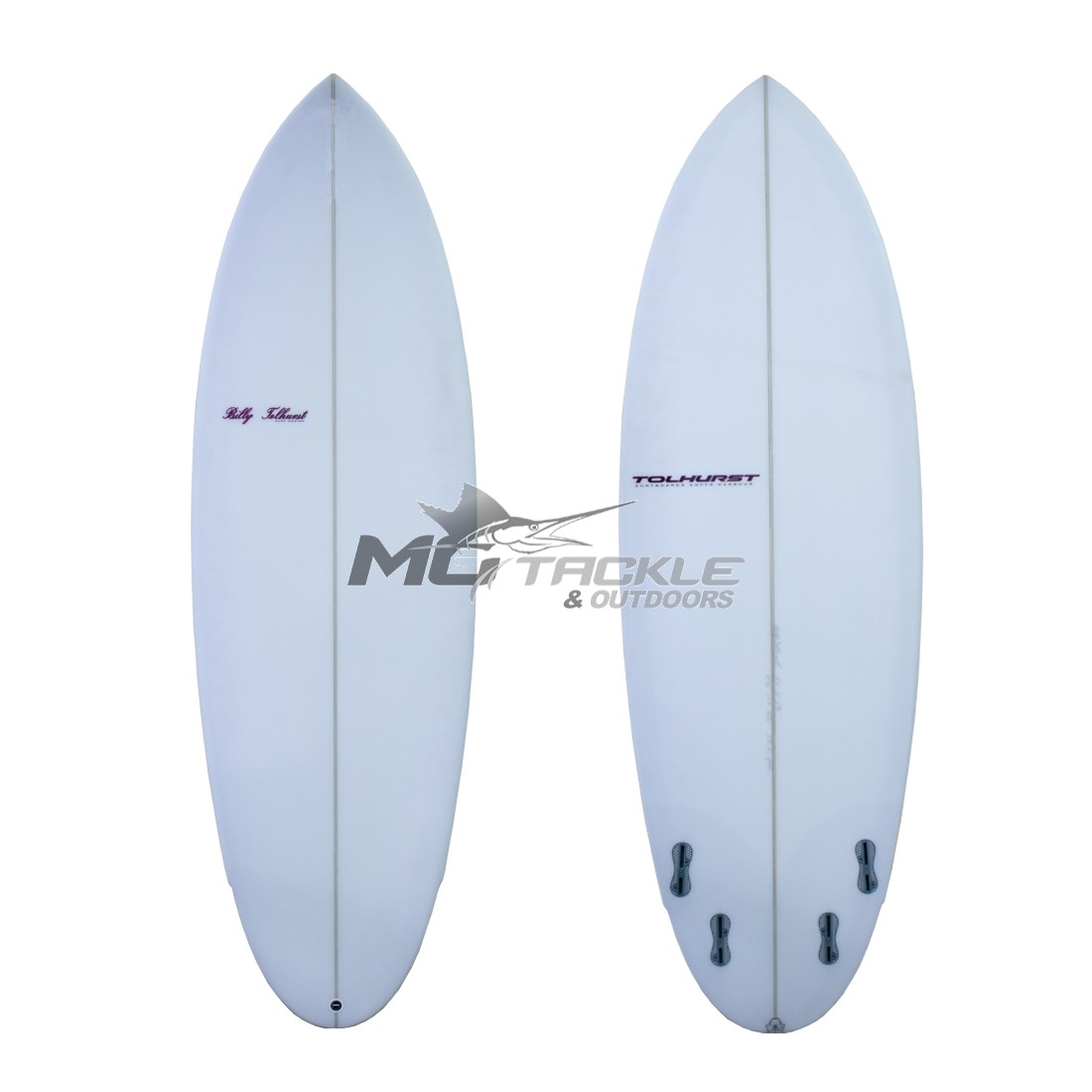 Tolhurst Surfboards JR Flyer FCS2 Fins MoTackle Outdoors