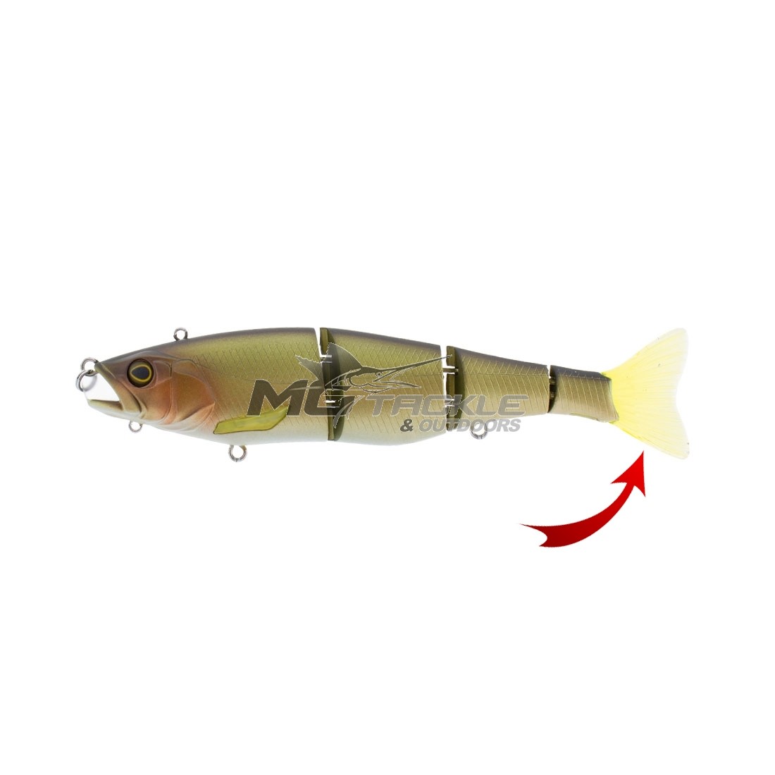 Jackall Gantia Tail | MoTackle & Outdoors