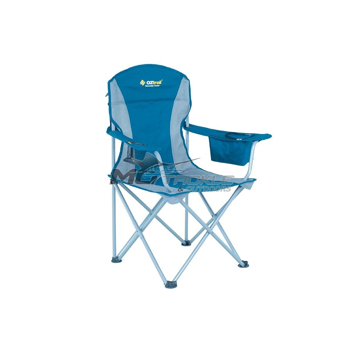 Oztrail Sovereign Cooler Arm Chair MoTackle Outdoors