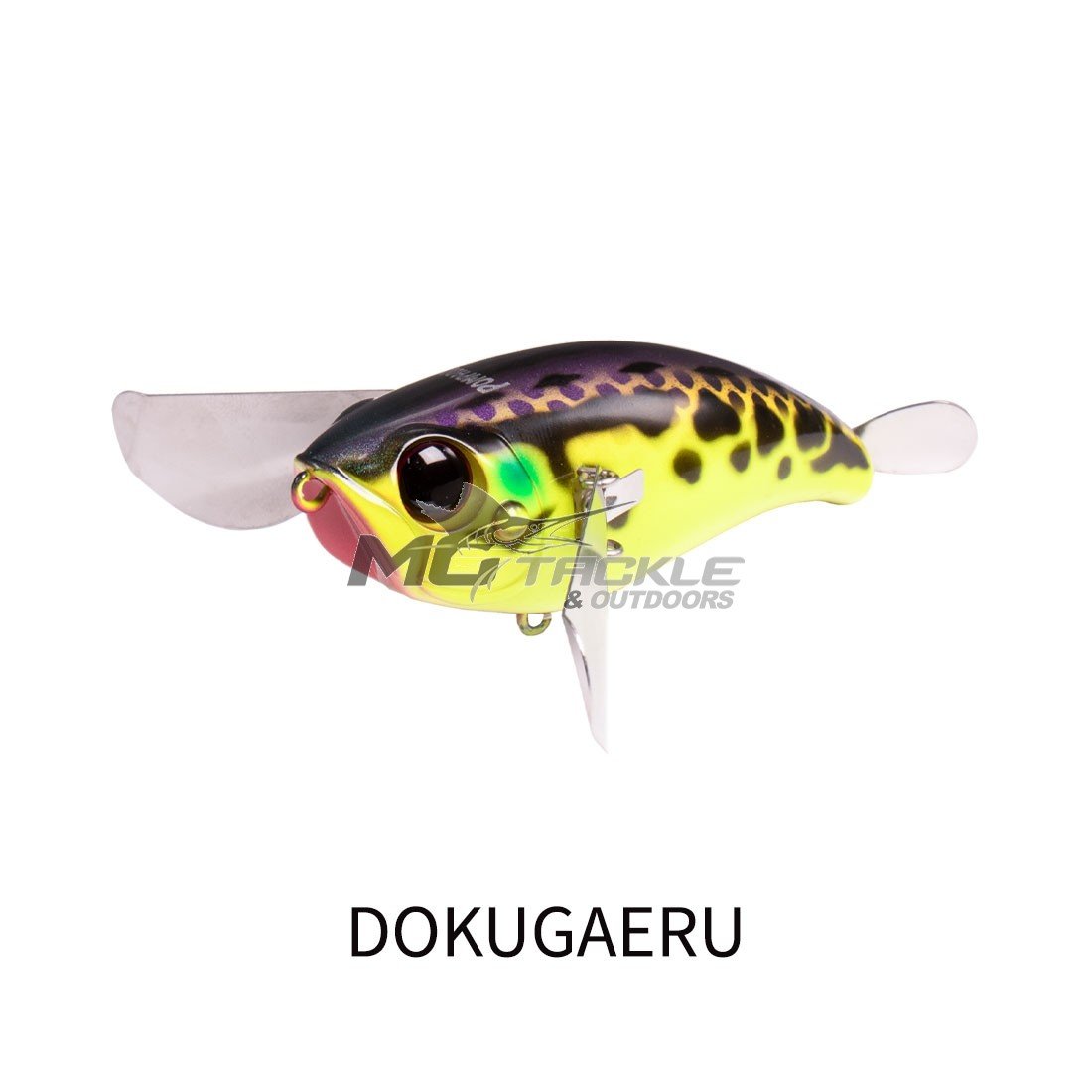 Jackall Pompadour Jr Floating Topwater Lure Dokugaeru (7562)