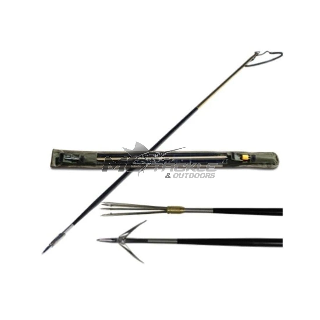 Land & Sea Javelin 2pc 1.8m Deluxe Hand Spear & Bag MoTackle & Outdoors