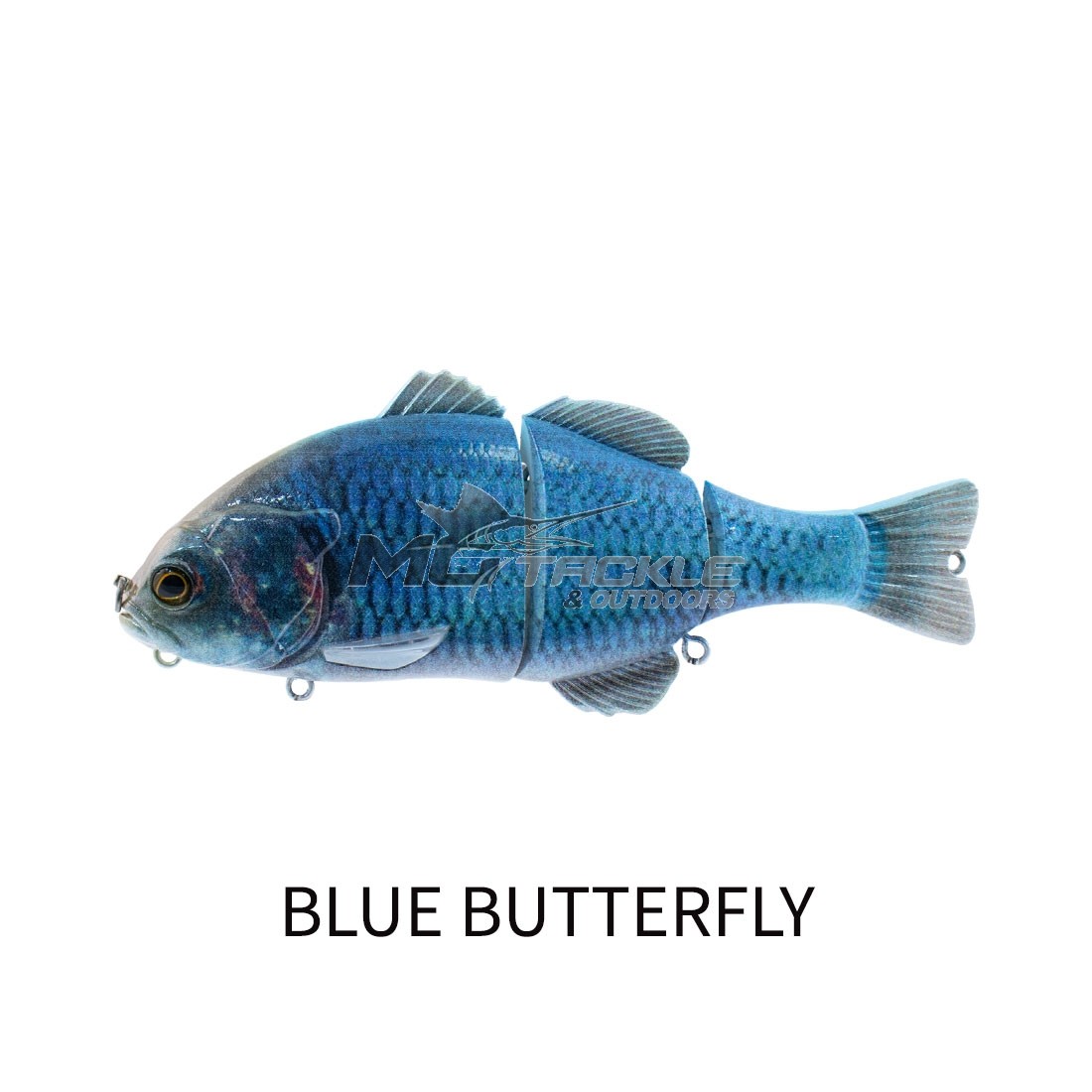 Leurre Jackall Chibitarel Flat Side Jointé Sans Lèvre Albino Gill - Flottant 130mm