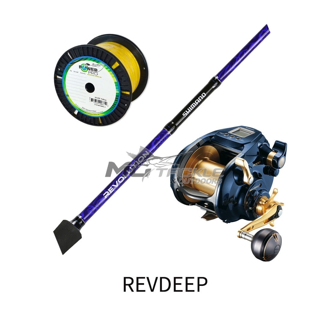 best rod for shimano beastmaster 9000 Shimano Beastmaster Deep Drop Combo w/ Line