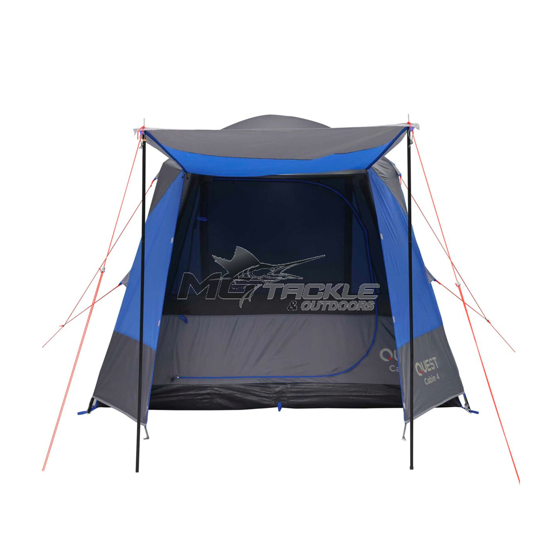 Quest Cabin 4 Person Tent MoTackle Outdoors