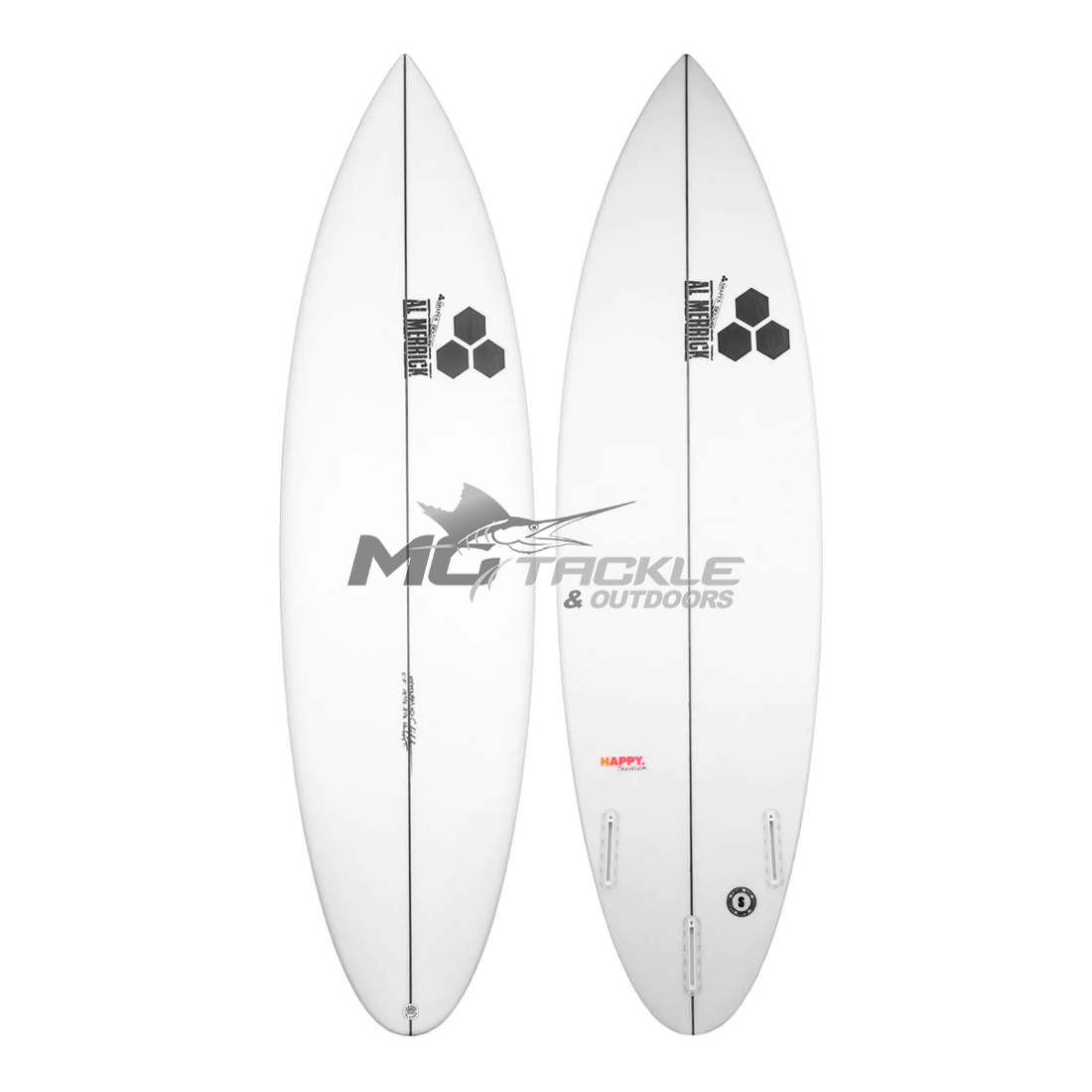 Channel Islands Happy Traveler Surfboard Futures Fins MoTackle