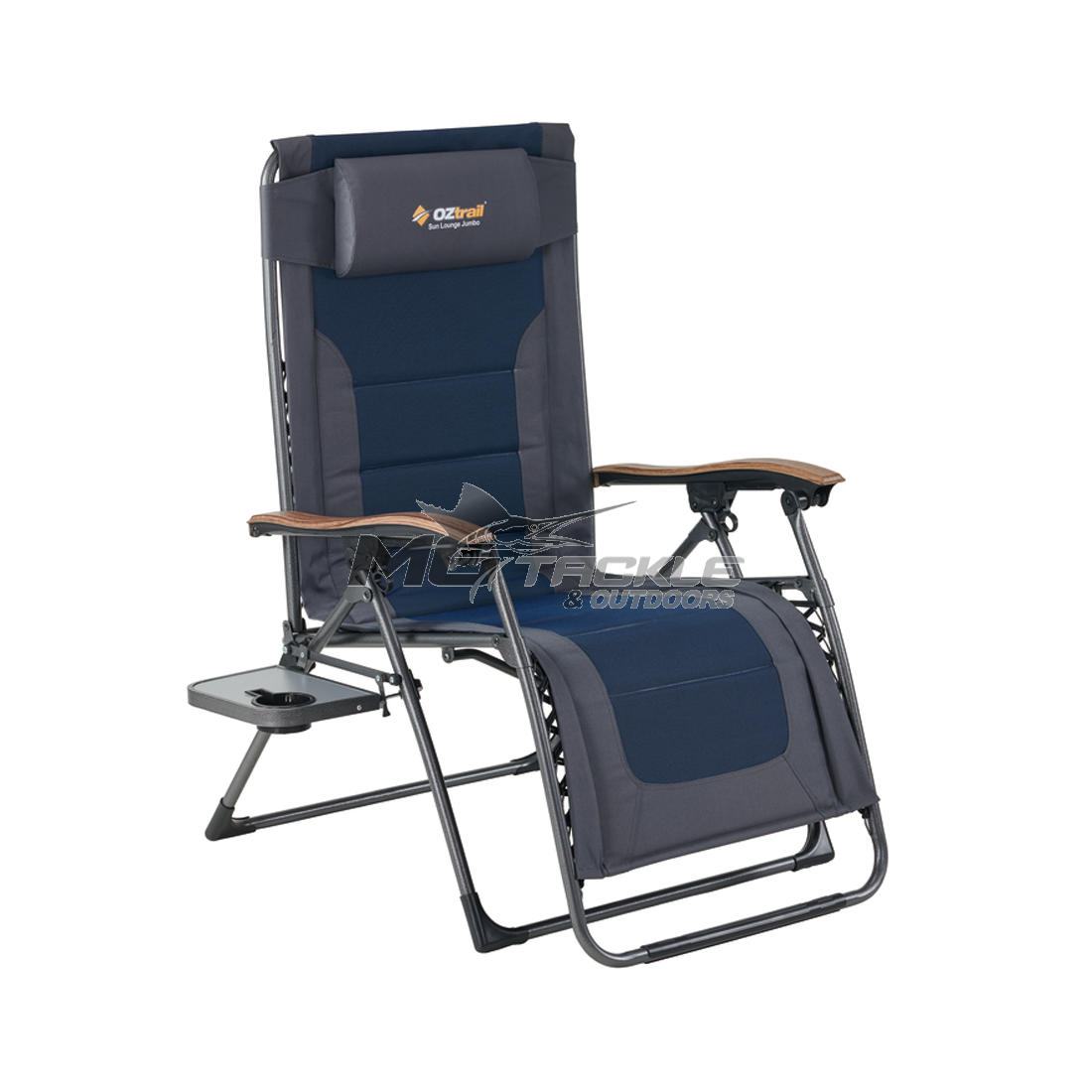 Oztrail Jumbo Sun Lounge Chair MoTackle Outdoors