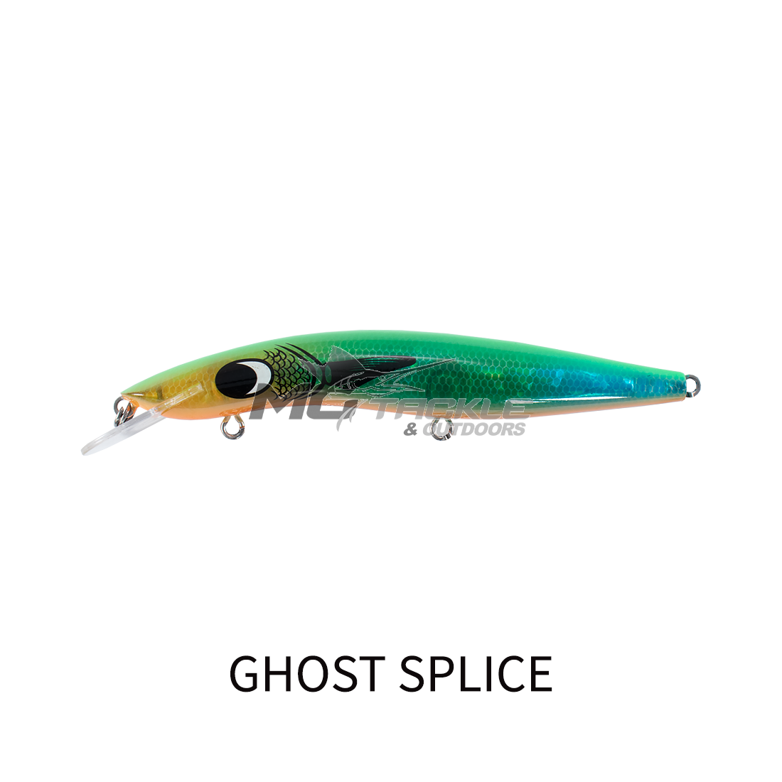 Classic Ghost 120 Hard Body Lure 3F 120mm Blue Laser