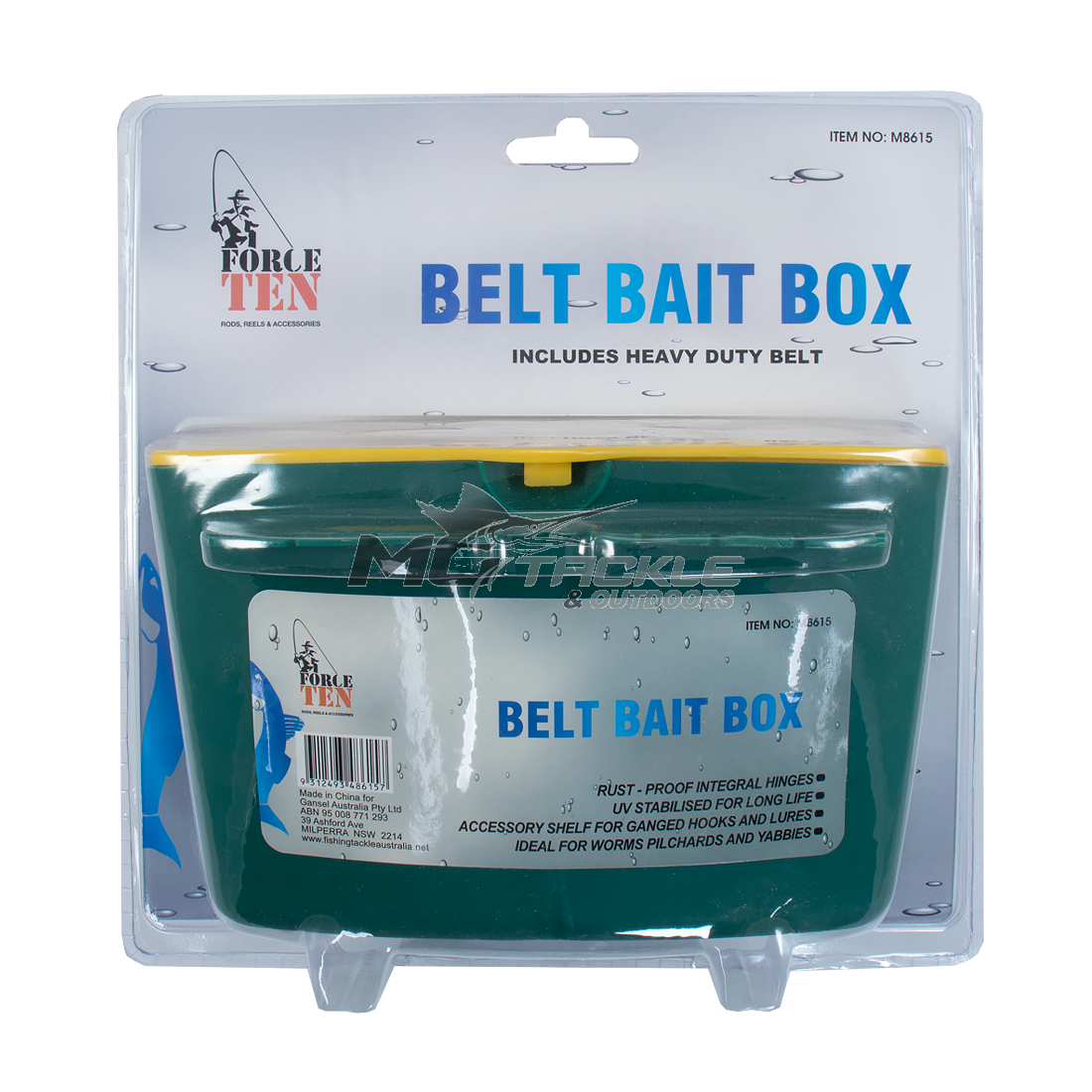 Force Ten Belt Bait Box