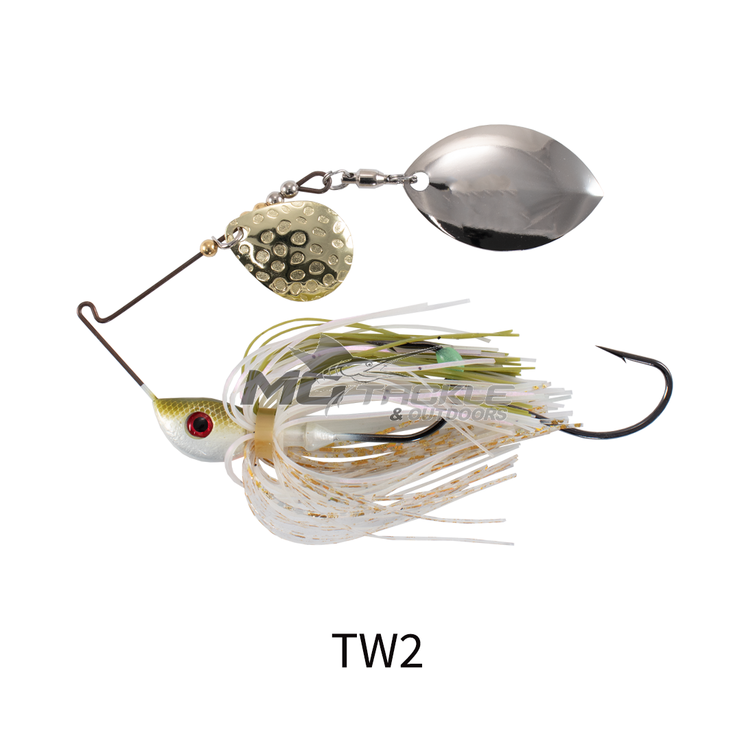 Bassman Shorty Compact Mag Willow Spinnerbait