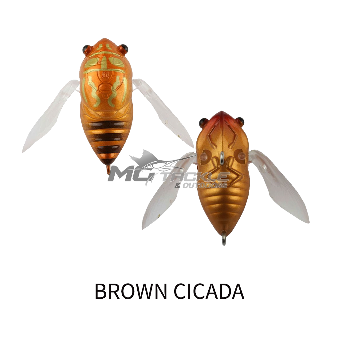 Leurre De Pêche Cigale (Cicada) – 7.5 Cm, 0.02 Kg, Avec Hélice Rotative, Eau Douce
