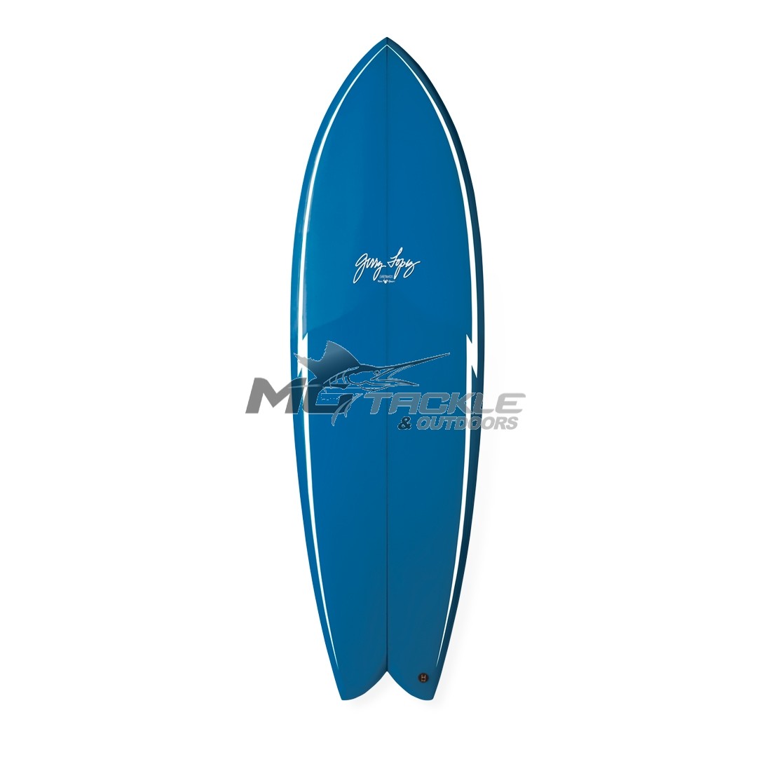 Gerry Lopez Surfboards Something Fishy Quad Fin - FCS 2 Fins