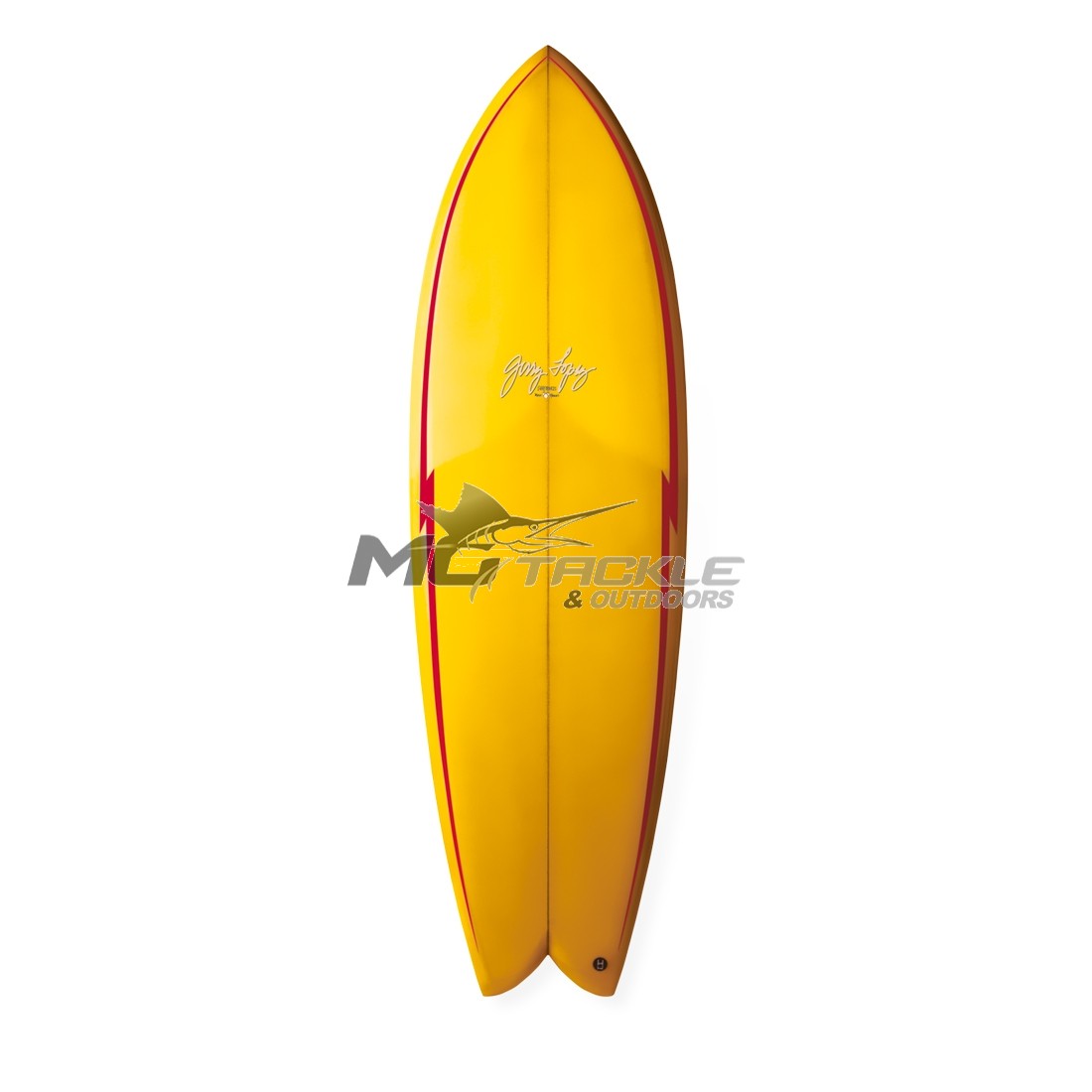 Gerry Lopez Surfboards Something Fishy Quad Fin - FCS 2 Fins