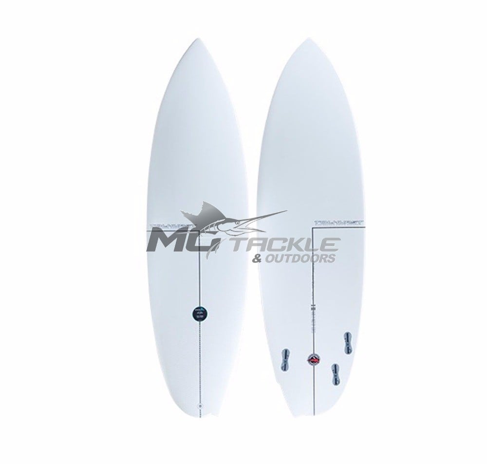 Tolhurst Surfboards Twinion Asymmetric Goofy Foot - FCS2