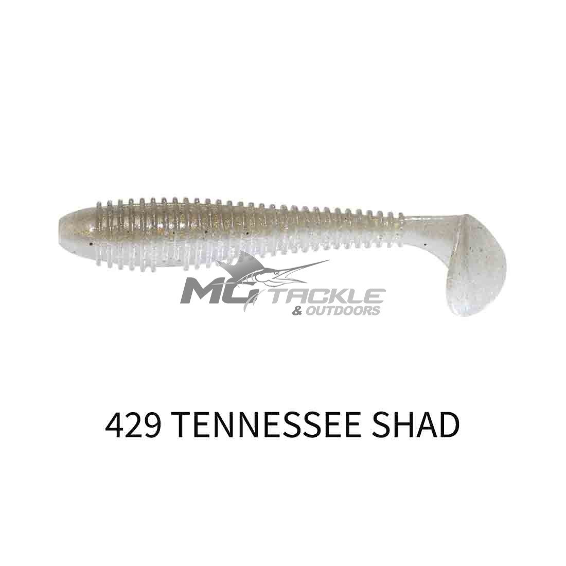 Keitech FAT Swing Impact 3.8 - Tennessee Shad Pro Pack