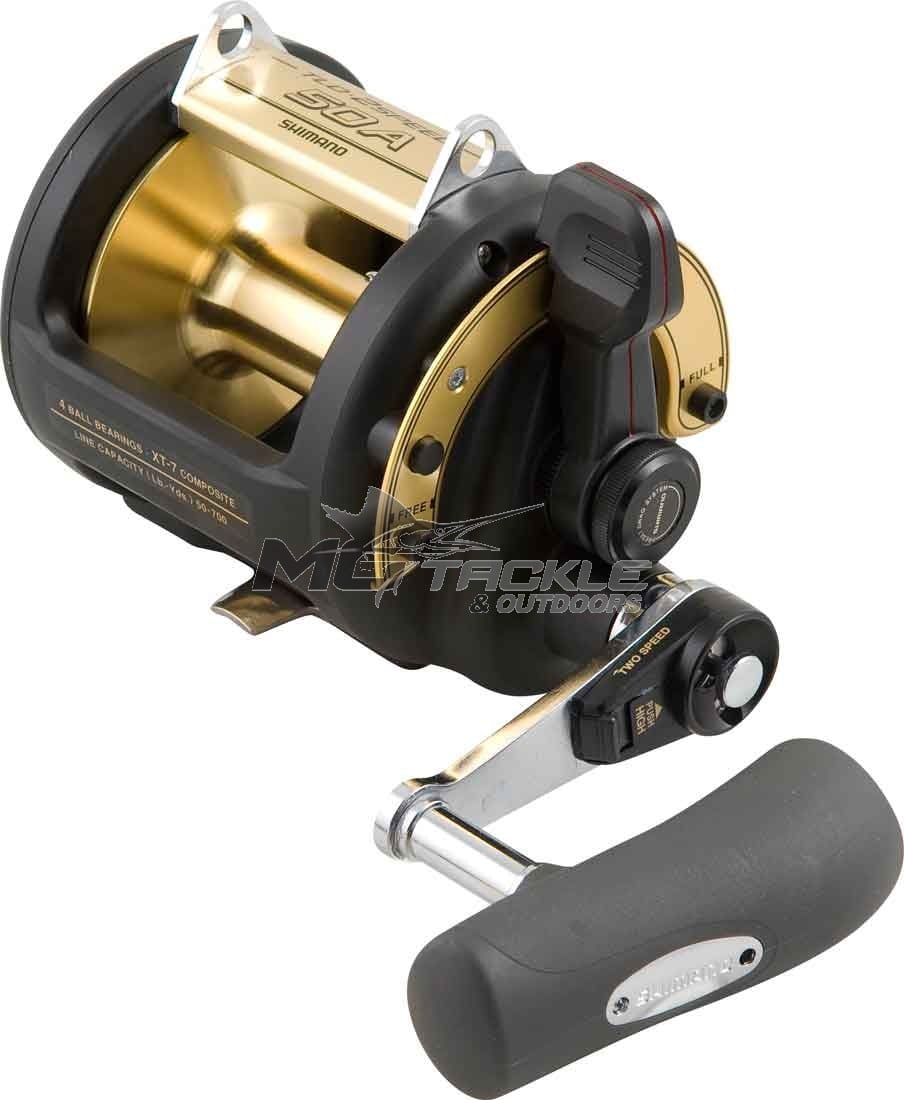 Shimano TLD II Moulinet de pêche à levier Moulinet Island Delta Death Road to Canada, sports