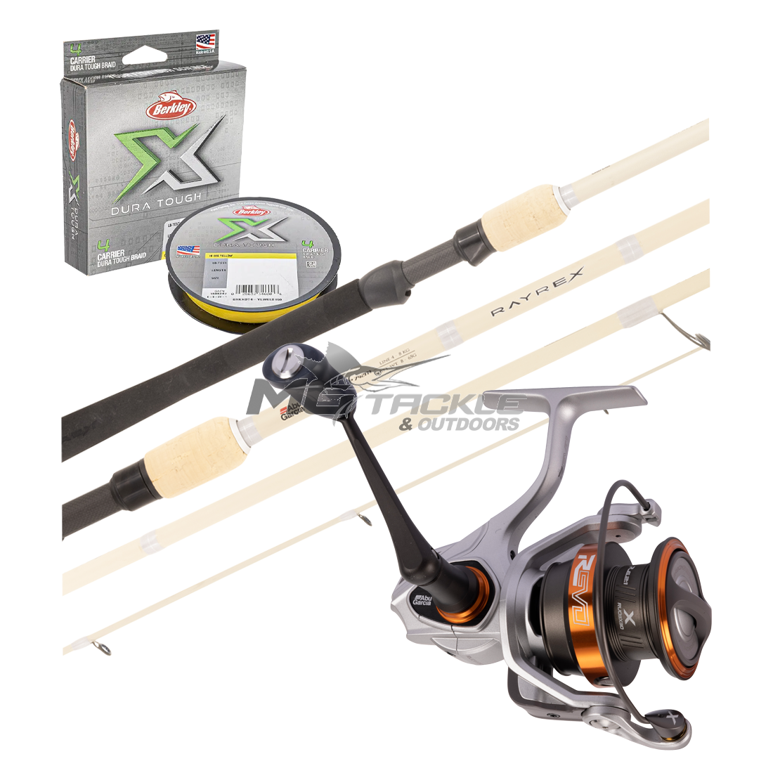 Abu Garcia Rayrex & Revo 3 X Blackfish Spin Combo | MoTackle & Outdoors