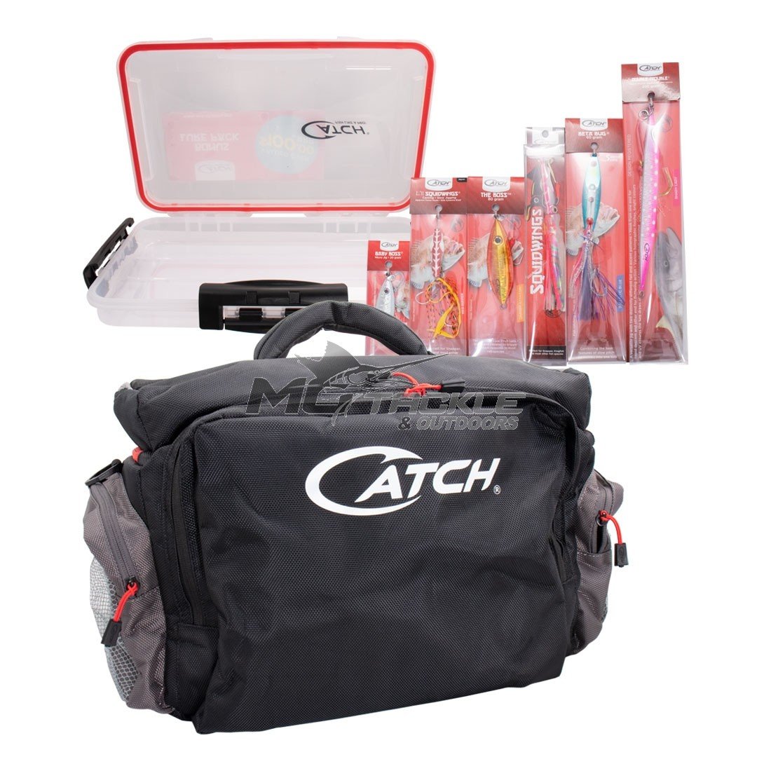 Catch Pro Tackle Bag With Bonus Lure Pack