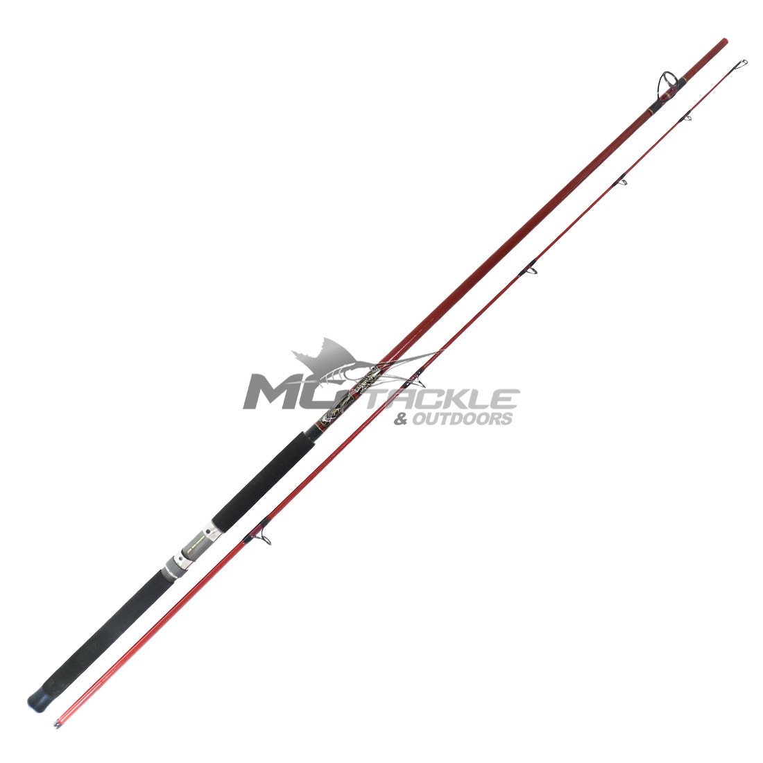 Gary Howard Chopper Special 12ft Mid Mount 2 Piece Spinning Fishing Rod -  Outback Adventures Camping Stores