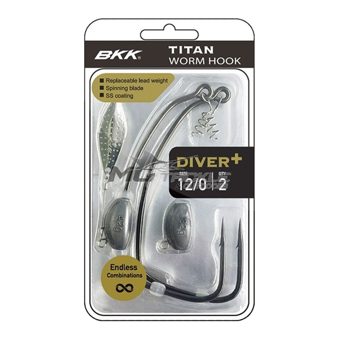 BKK Titan Diver Plus Worm Hook