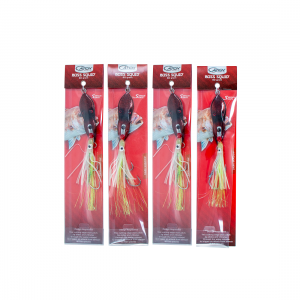 Catch Boss Squid Lure - 4 Pack - (Reverse Auction)