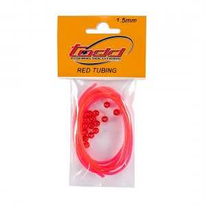 EJ Todd Red Tubes / Beads - 1.5mm x .5m