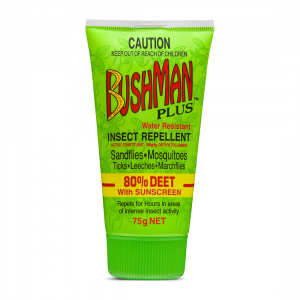 Bushman Plus Gel 75gm 80% Deet w/ Sunscreen