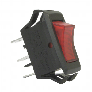 RWB Marine Rocker Switch lit On/Off - 12v 20 Amp