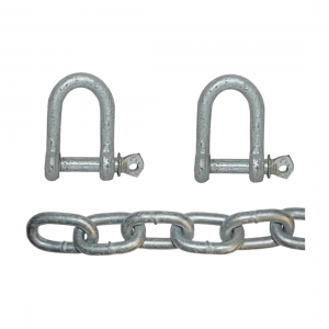RWB Marine Anchor Chain 6mm x 2m incl. 2 x D Shackles