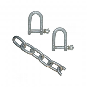 RWB Marine Anchor Chain 8mm x 2m incl. 2 x D Shackles