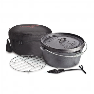 Campfire Pioneer 9qt Cast Iron Camp Oven Set