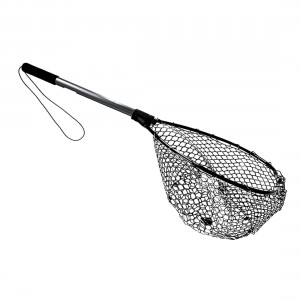 Seahorse Deluxe Folding Handle Rubber Landing Net