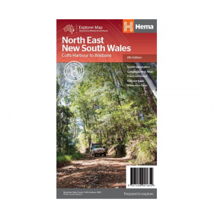 A.B.C Maps North East New South Wales 8th Edition - Waterproof