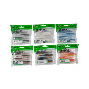 Molix RT Fork Flex Soft Plastic Lure - 6 Pack - (Reverse Auction)
