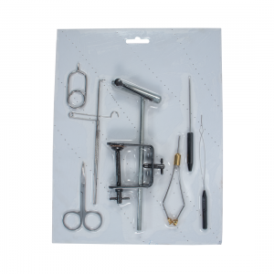 EJ Todd Carded Anglers Flying Tying Vice & Tool Kit
