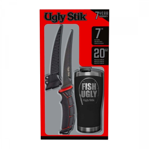 Ugly Stik Fillet Knife & Tumbler Gift Set