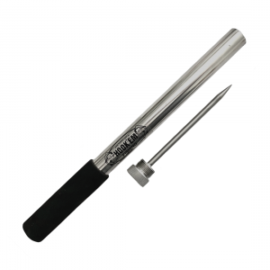 Hook Em Fishing Stainless Steel Fish Donga w/ Removable Cap & IKI Attachment