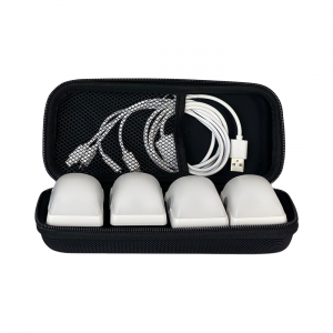 Hardkorr Dual Colour U-Light Lantern W/Inbuilt Lithium Battery - 4 Pack