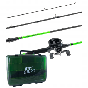 Bite Science Proton Baitcast Combo w/ Tackle Case