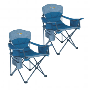 Oztrail Monarch Chair Twin Pack