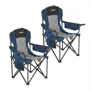 Oztrail Titan Elite Chair Twin Pack