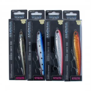 Fish Inc. Wing 11 Sinking Stickbait - 4 Pack (Reverse Auction)