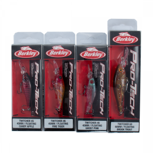 Berkley Pro-Tech Twitcher Lure - 4 Pack (Reverse Auction)